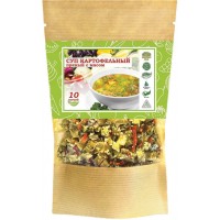 Суп картофельный с пряным мясом